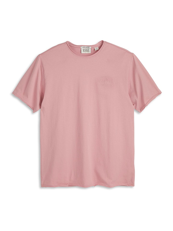 Scotch & Soda Koszulka w kolorze jasnoróżowym rozmiar: L