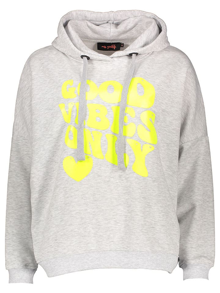 miss goodlife Bluza w kolorze jasnoszarym rozmiar: M