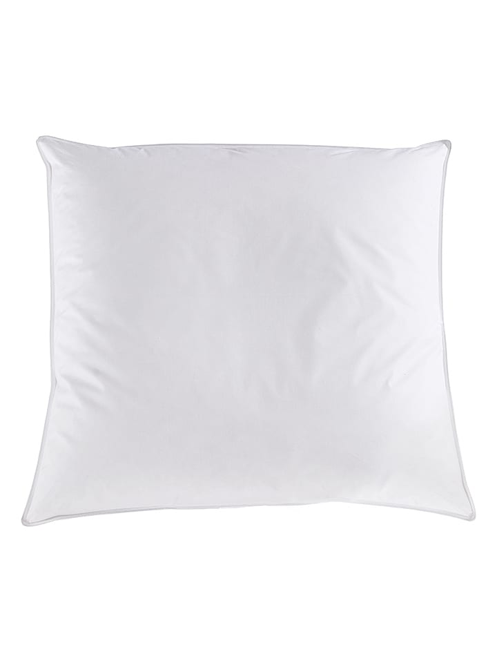 Häussling Bettwaren Trójkomorowa poduszka w kolorze białym rozmiar: 80x80 cm