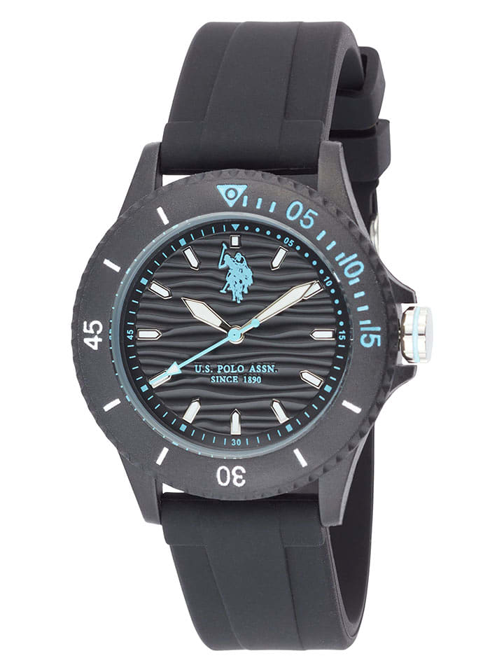 U.S. Polo Assn. Zegarek kwarcowy w kolorze czarnym rozmiar: onesize