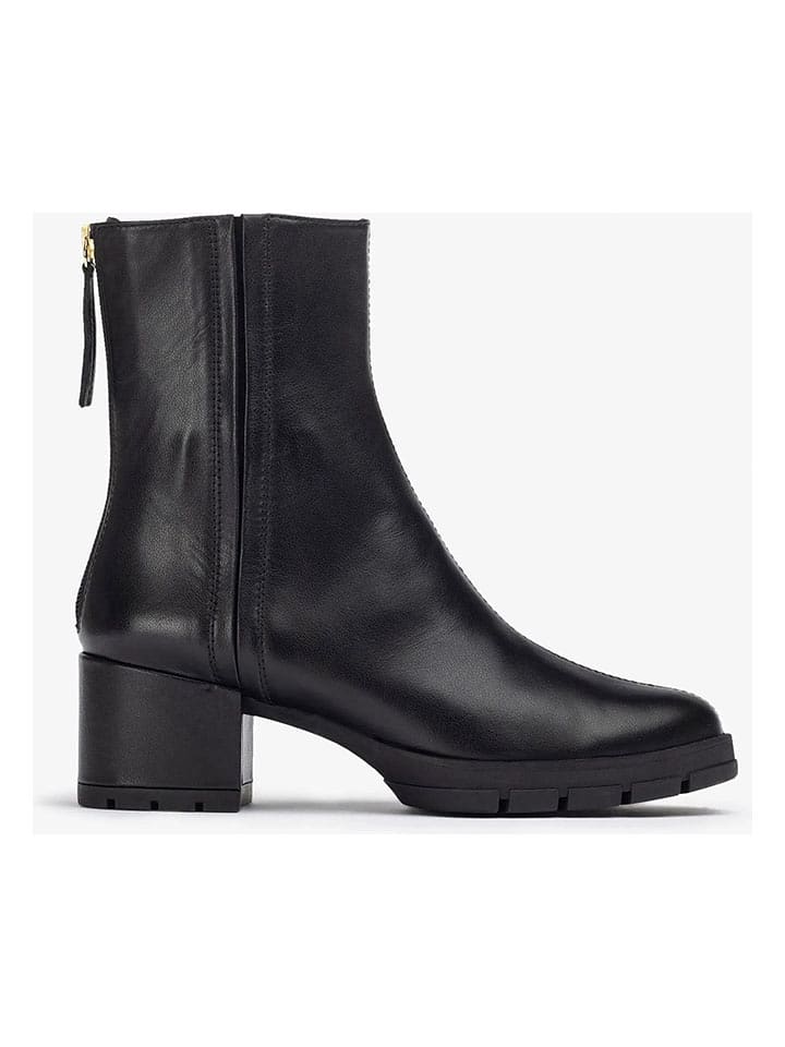 Unisa Skórzane botki w kolorze czarnym rozmiar: 37