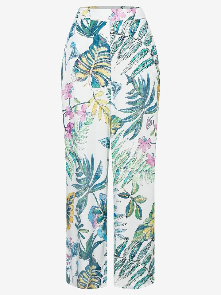 More & More Spodnie w kolorze biało-niebieskim rozmiar: 38