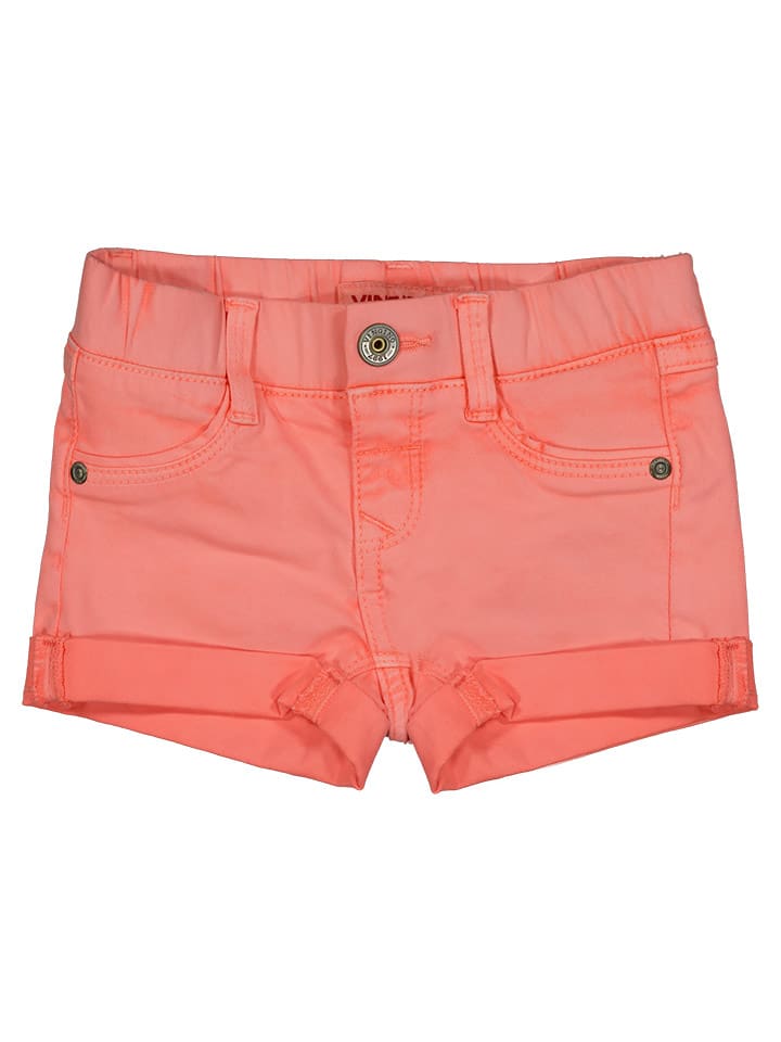 Vingino Szorty dżinsowe "Belia" w kolorze pomarańczowym rozmiar: 80