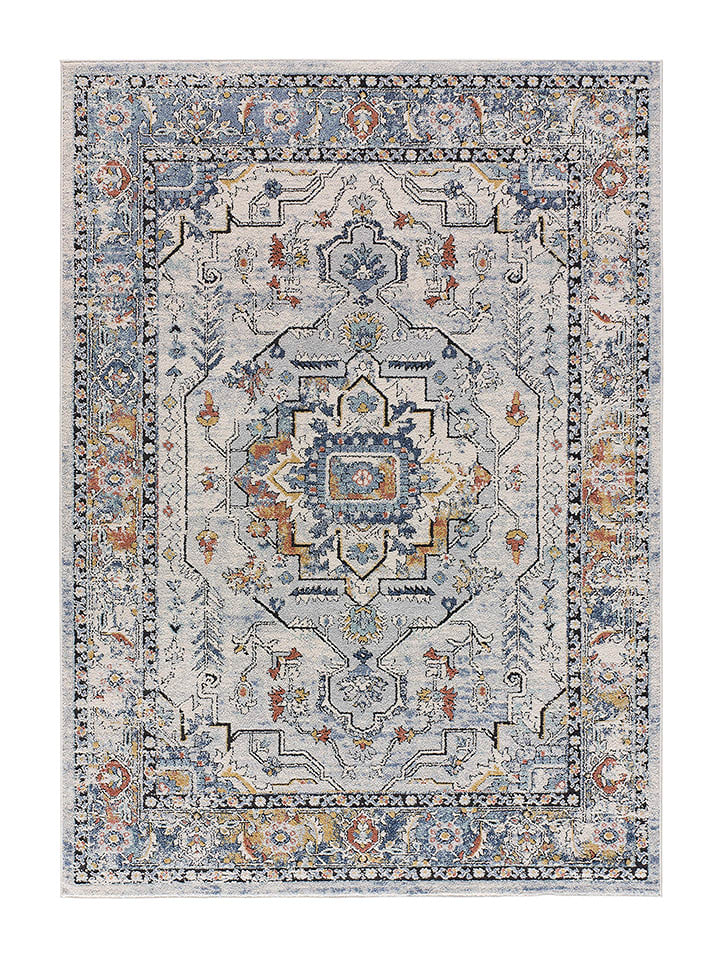 Atticgo Dywan "Mabel" w kolorze beżowym ze wzorem rozmiar: 140x200 cm