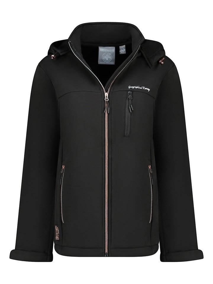Geographical Norway Kurtka softshellowa "Tounia" w kolorze czarnym rozmiar: XXL