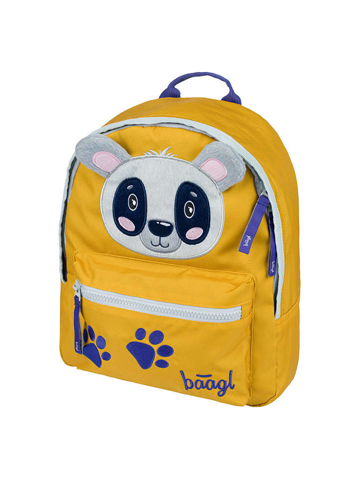 BAAGL Plecak przedszkolny "Raccoon" w kolorze żółtym rozmiar: onesize