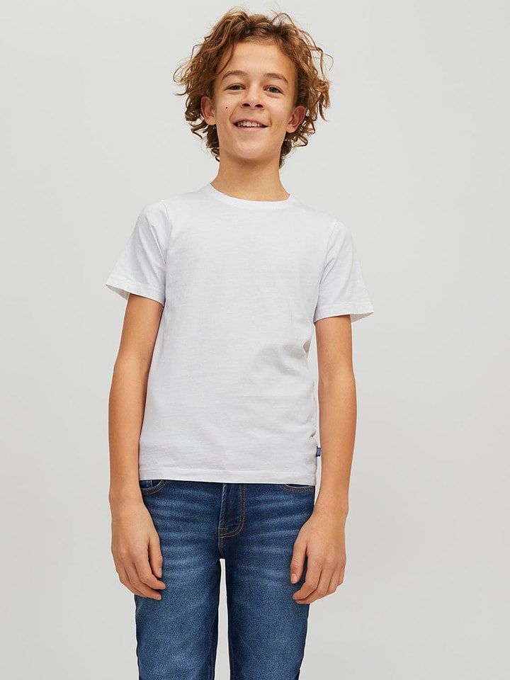 JACK & JONES Junior Koszulka w kolorze białym rozmiar: 164