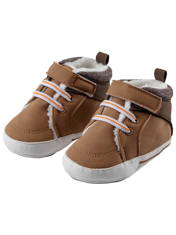 Sterntaler Botki w kolorze jasnobrązowym rozmiar: 22