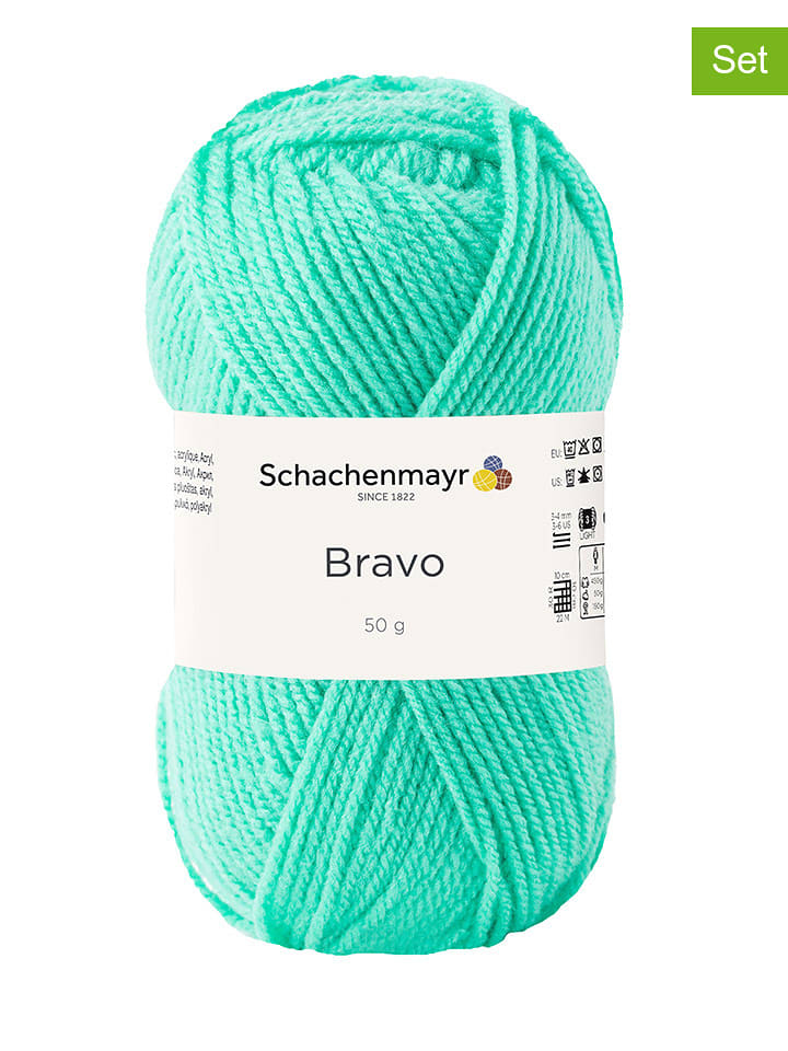 Schachenmayr since 1822 Przędza z tworzywa sztucznego (20 szt.) w kolorze turkusowym - 20x 50 g rozmiar: onesize