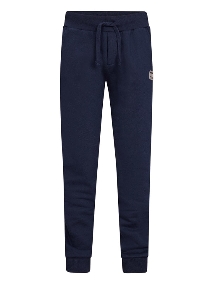 Retour Spodnie dresowe "Enok" w kolorze granatowym rozmiar: 146/152