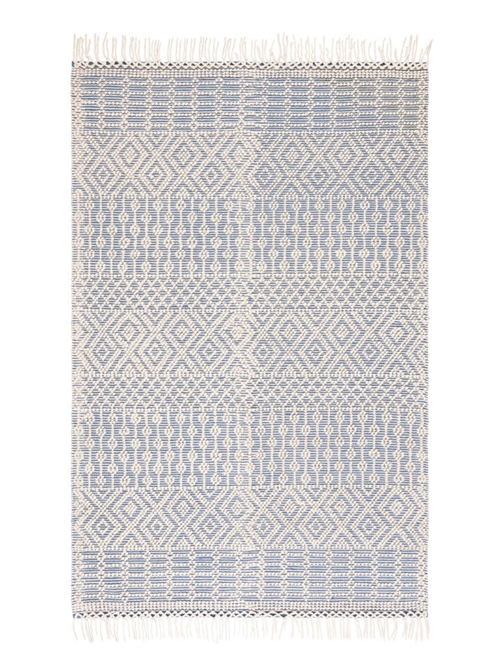 Safavieh Wełniany dywan "Natura" w kolorze niebiesko-kremowym rozmiar: 122x183 cm