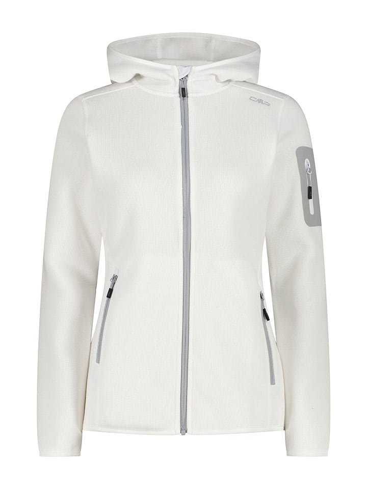 cmp Kurtka polarowa w kolorze białym rozmiar: 38