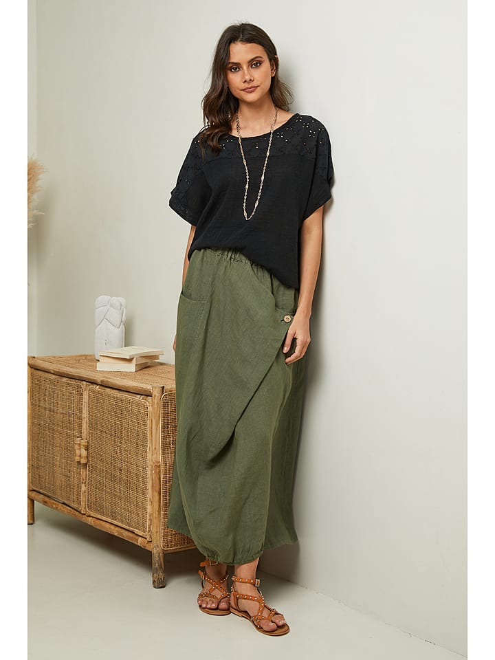 Fleur de Lin Koszulka "Elymis" w kolorze czarnym rozmiar: XXL