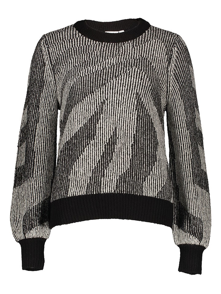 Vila Sweter "Pinna" w kolorze czarnym rozmiar: M