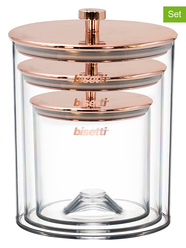 Bisetti Słoiki (3 szt.) w kolorze złotym rozmiar: onesize