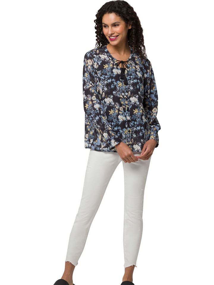 Heine Bluzka w kolorze niebiesko-czarnym rozmiar: 46