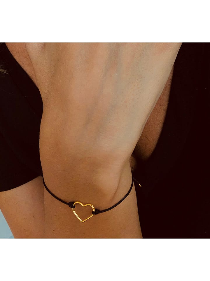 Les Petites Précieuses Pozłacana bransoletka z elementem ozdobnym rozmiar: onesize