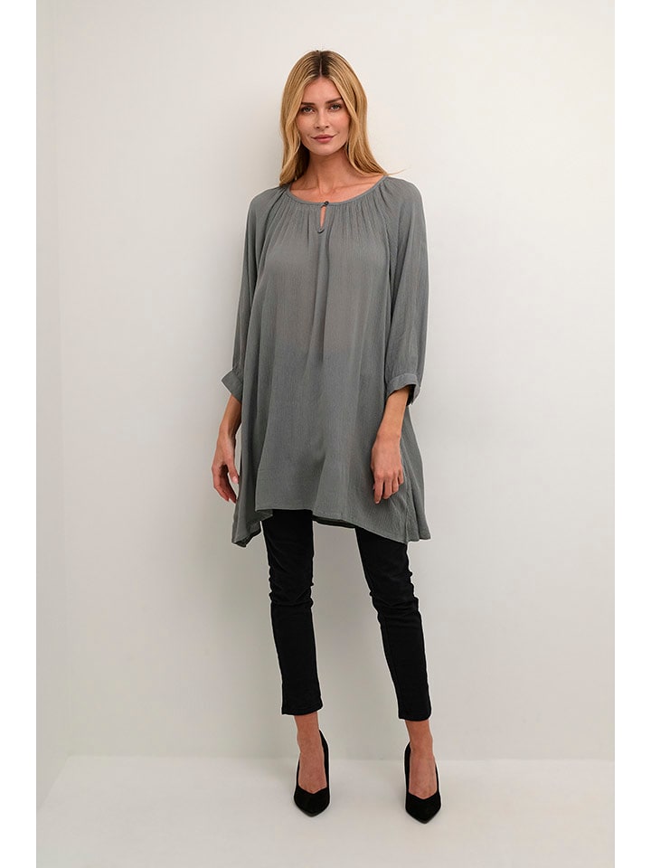 Kaffe Tunika w kolorze szarym rozmiar: 40