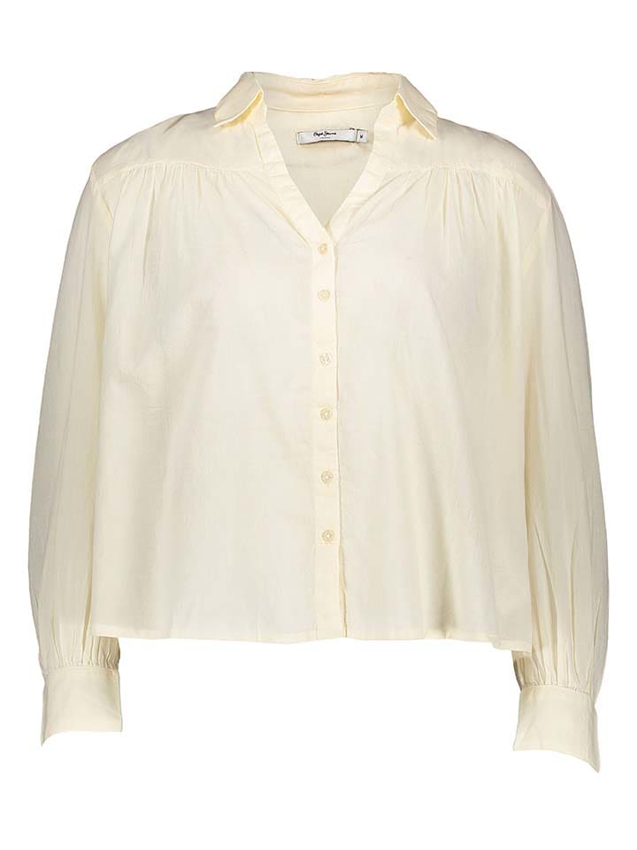 Pepe Jeans Koszula w kolorze kremowym rozmiar: L