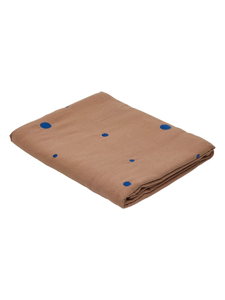 OYOY living design Obrus "Nori" w kolorze jasnobrązowym - 260 x 140 cm rozmiar: onesize