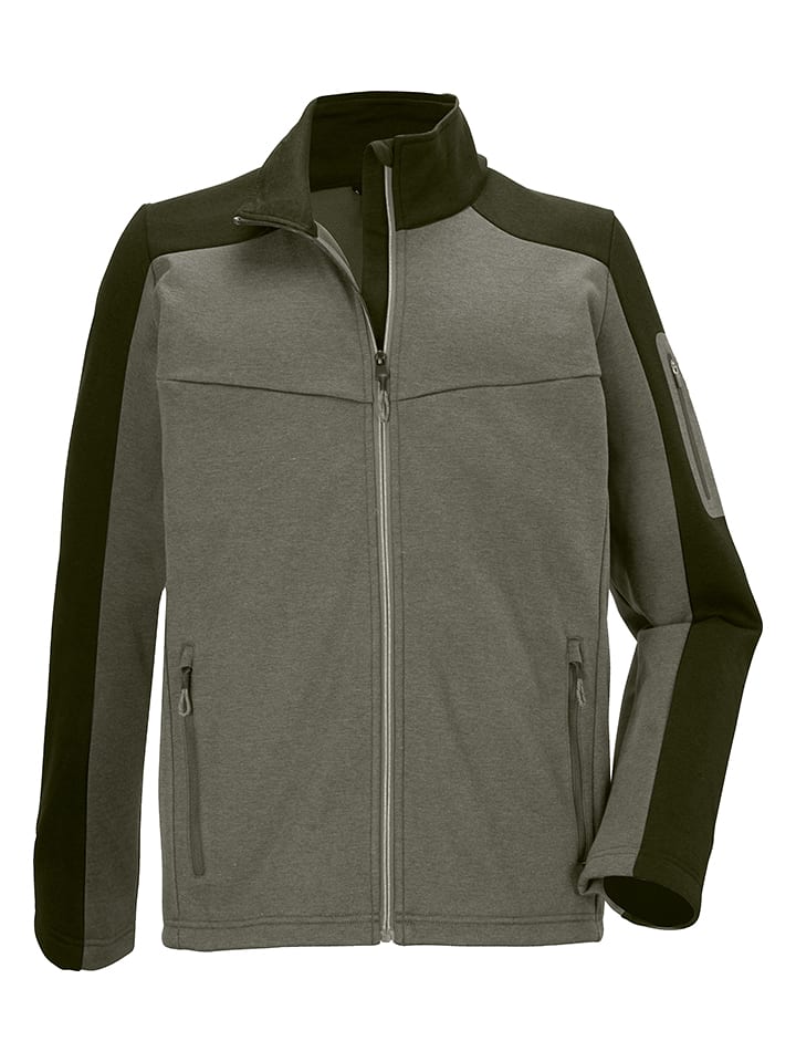 Killtec Kurtka polarowa w kolorze khaki rozmiar: S