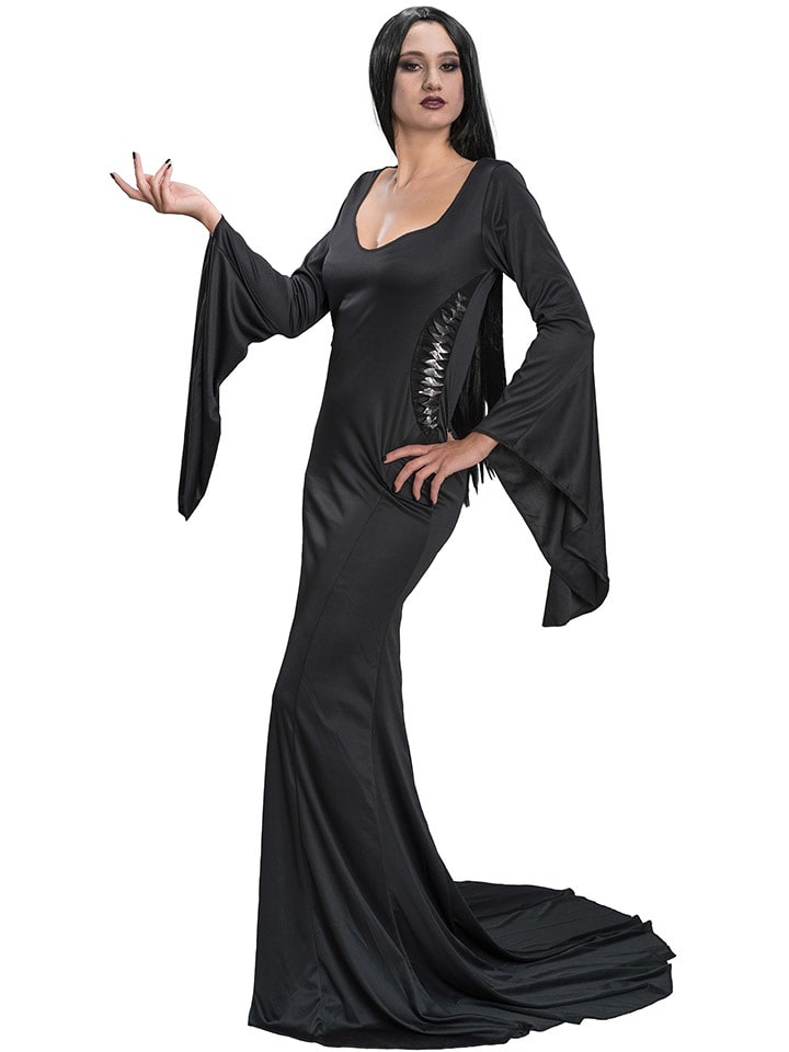 CHAKS Sukienka kostiumowa "Morticia" w kolorze czarnym rozmiar: M