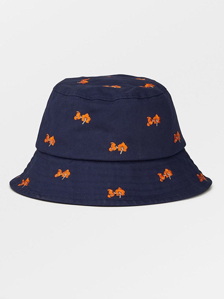 Becksöndergaard Kapelusz "Floana" w kolorze granatowym rozmiar: M/L