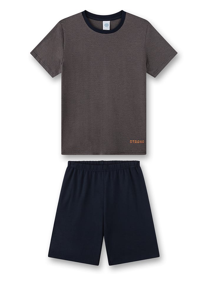 Sanetta Piżama w kolorze antracytowo-czarnym rozmiar: 140