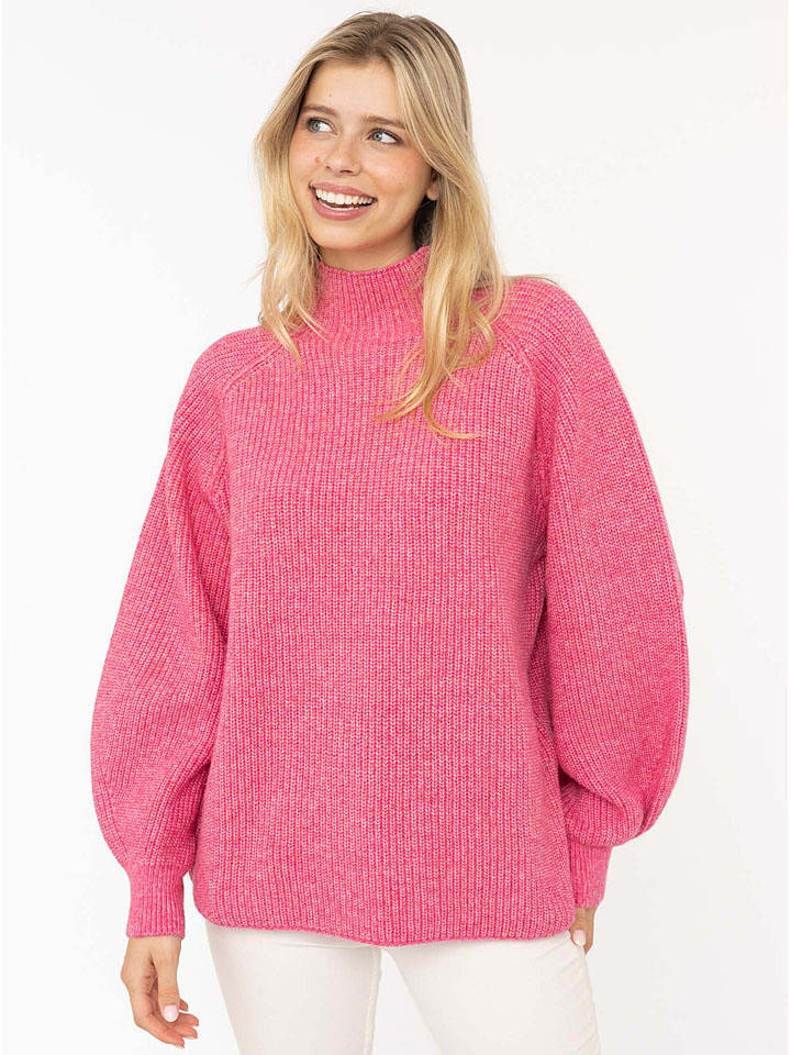 Zwillingsherz Sweter w kolorze różowym rozmiar: XL