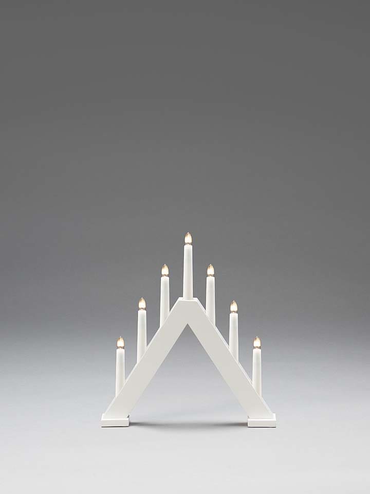 Konstsmide Lampa dekoracyjna LED w kolorze białym - 31 x 34 x 5 cm rozmiar: onesize