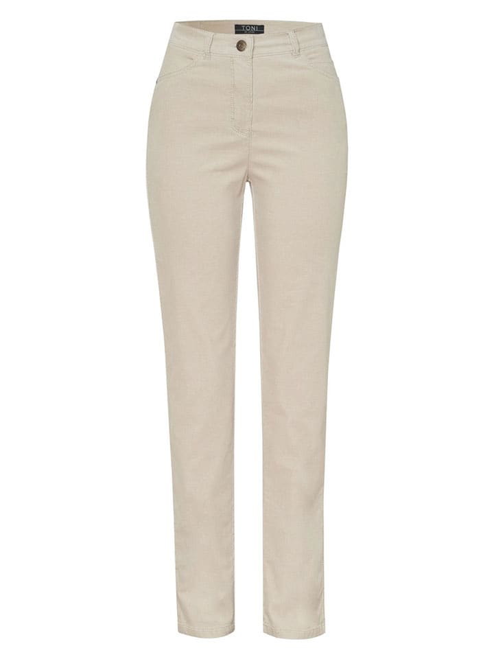 Toni Dżinsy - Slim fit - w kolorze kremowym rozmiar: 42K