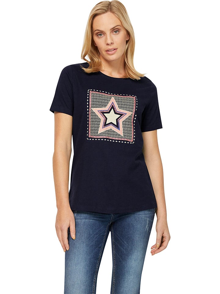 Heine Koszulka w kolorze granatowym rozmiar: 44