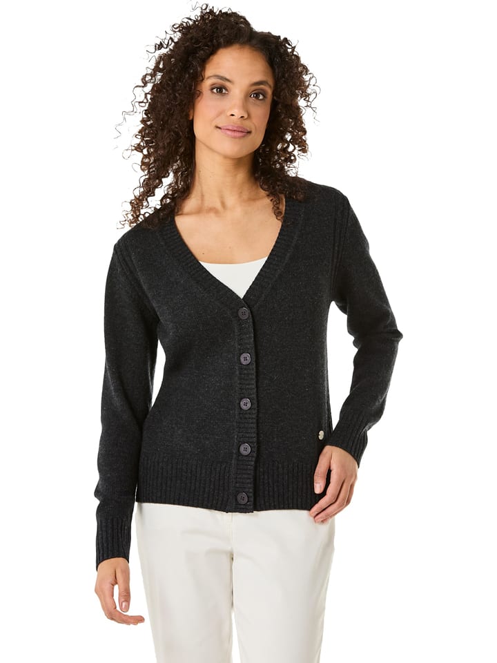 WITT WEIDEN Wełniany kardigan w kolorze czarnym rozmiar: 50