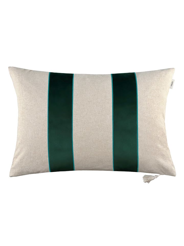 ESPRIT Poszewka "Lola" w kolorze zielono-beżowym na poduszkę rozmiar: 38x58 cm