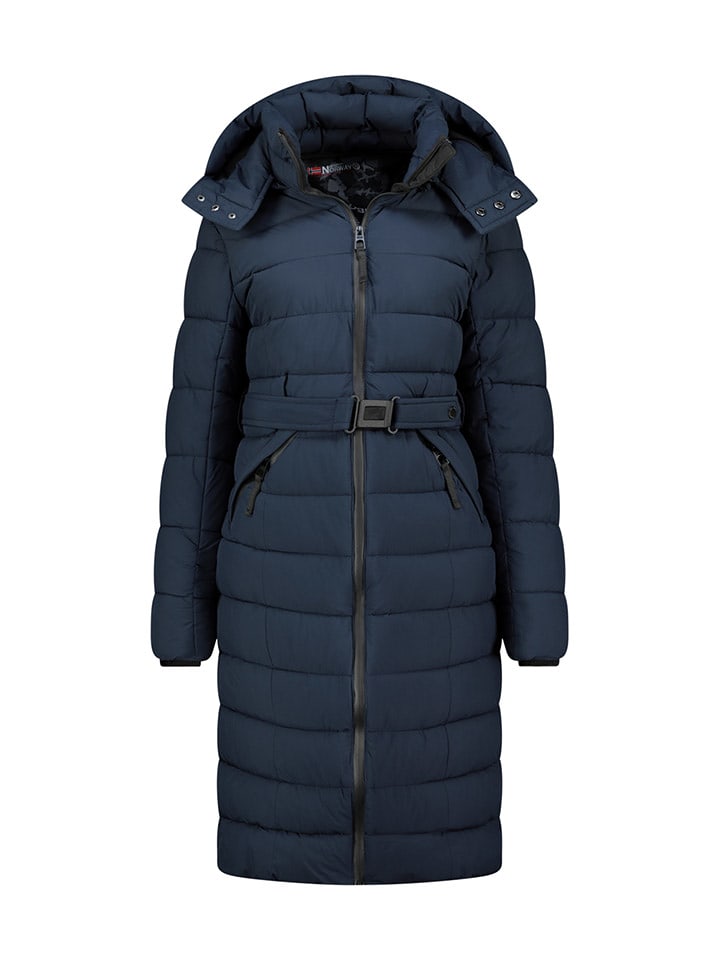 Geographical Norway Płaszcz zimowy "Cabimalimo" w kolorze granatowym rozmiar: XXL