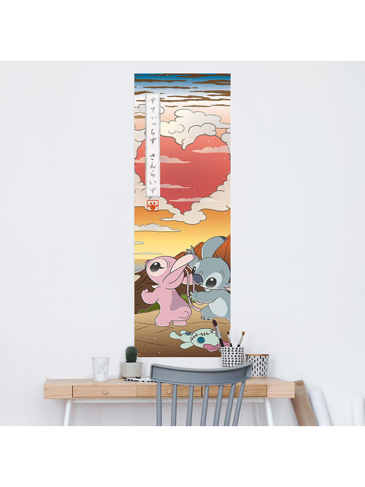 Orangewallz Druk artystyczny ''Disney Stitch - Japan'' rozmiar: 52x156 cm