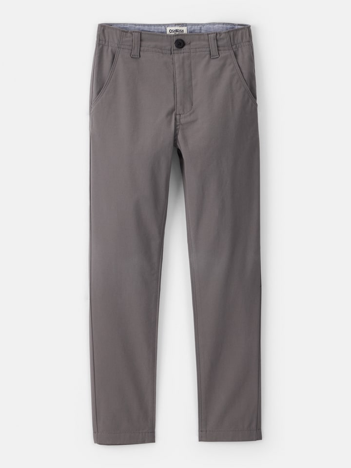 OshKosh Spodnie chino w kolorze antracytowym rozmiar: 116