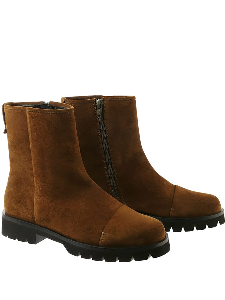 Högl Skórzane botki "Theo" w kolorze jasnobrązowym rozmiar: 37,5