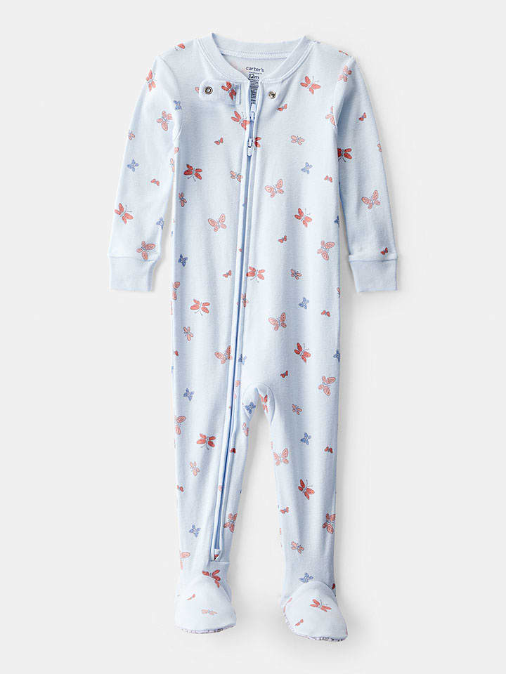 carter's Śpioszki w kolorze błękitnym rozmiar: 80