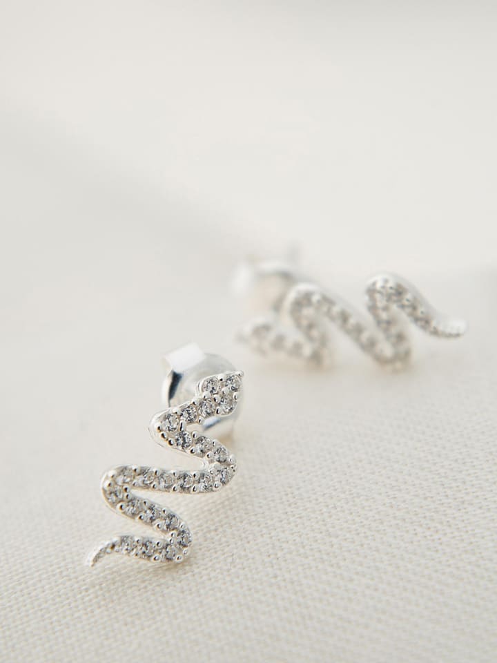 Lodie Silver Srebrne kolczyki-wkrętki z cyrkoniami rozmiar: onesize