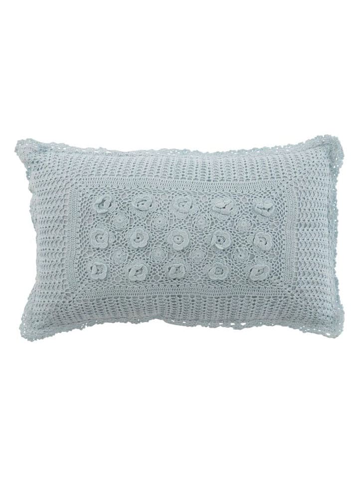 J Line Poduszka w kolorze błękitnym - 51 x 30 cm rozmiar: onesize