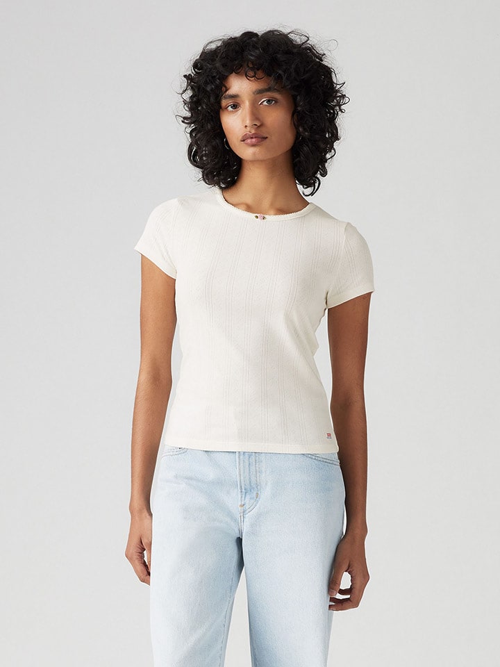 Levi's Koszulka w kolorze białym rozmiar: XS
