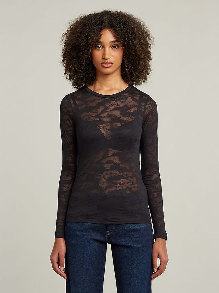 G-Star Koszulka w kolorze czarnym rozmiar: S