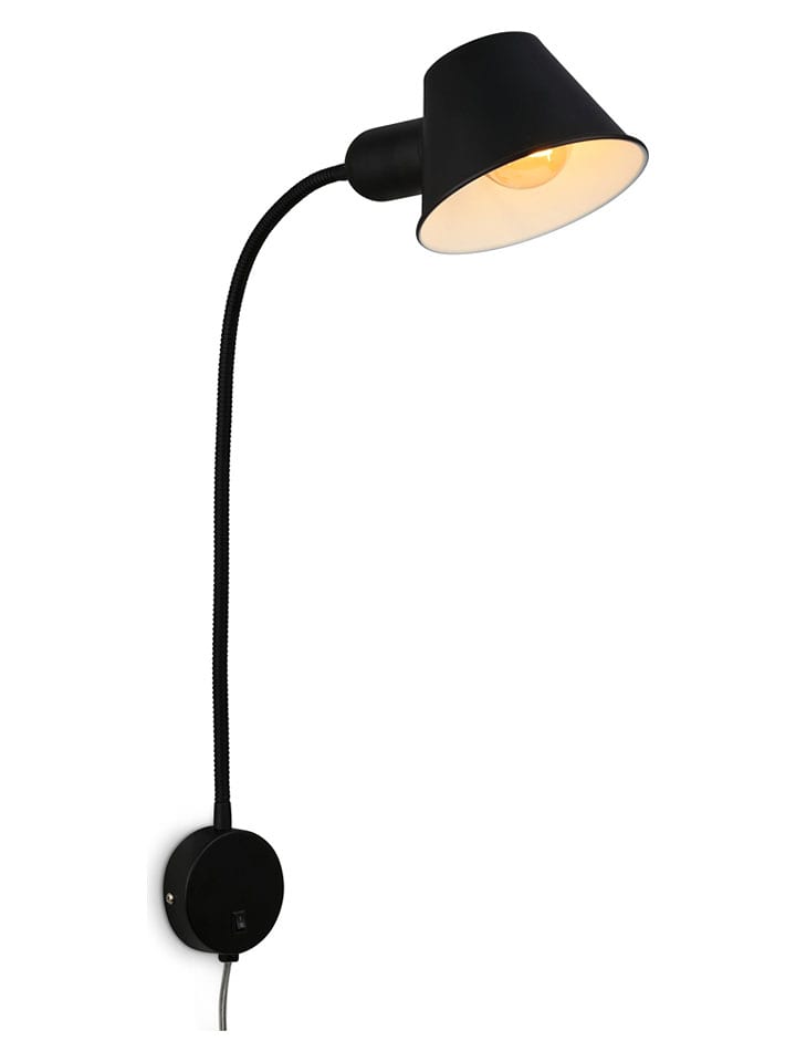 Briloner Lampa w kolorze czarnym do łóżka - wys. 55 cm rozmiar: onesize