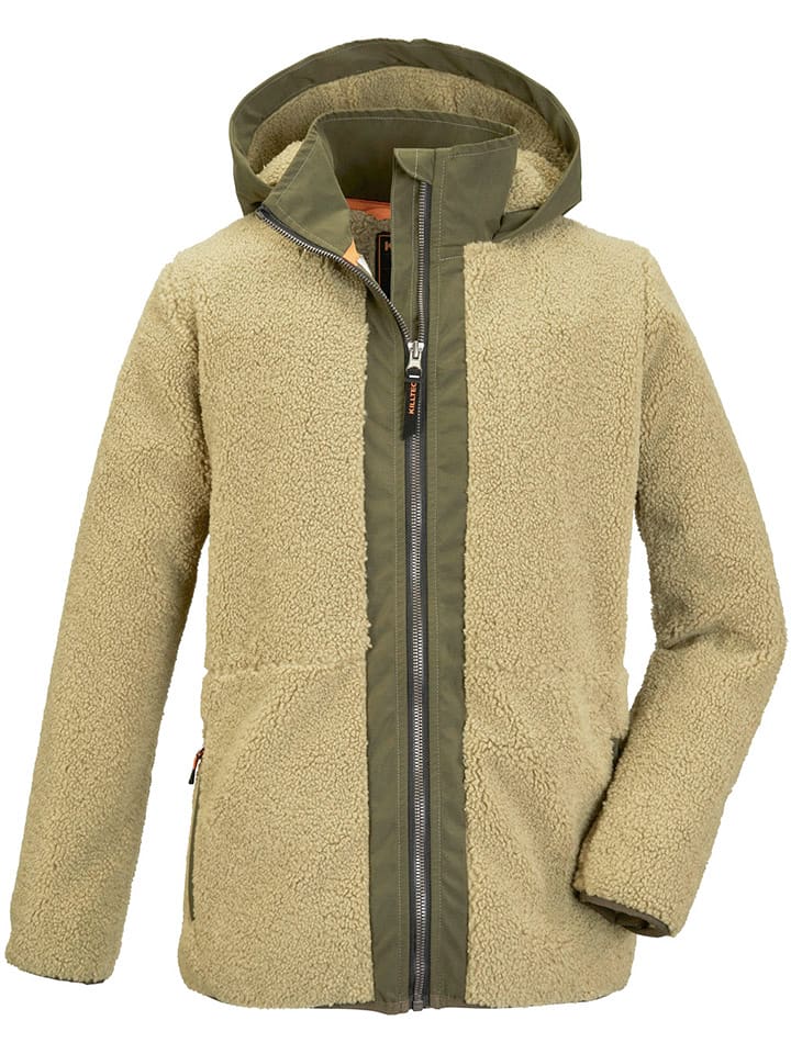 Killtec Kurtka polarowa w kolorze jasnobrązowym rozmiar: 176