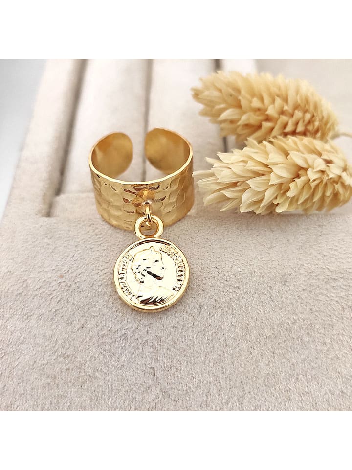 Nakkash Pozłacany pierścionek rozmiar: onesize