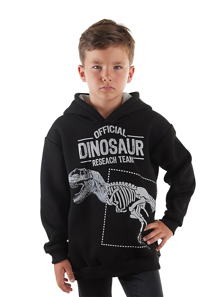 Denokids Bluza "Dino Research" w kolorze czarnym rozmiar: 116