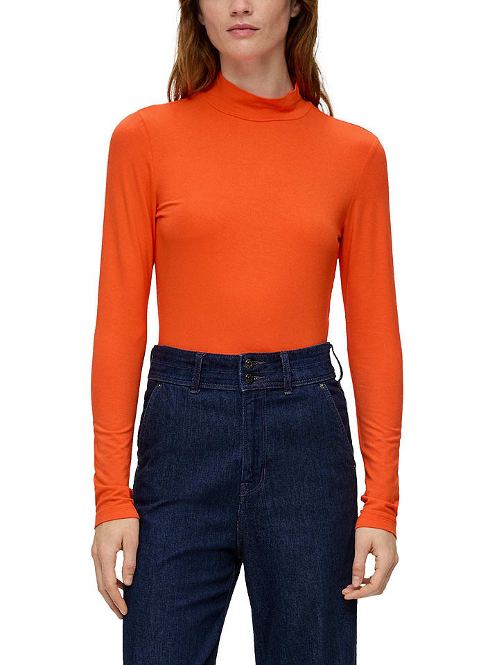 s.Oliver Koszulka w kolorze pomarańczowym rozmiar: 40