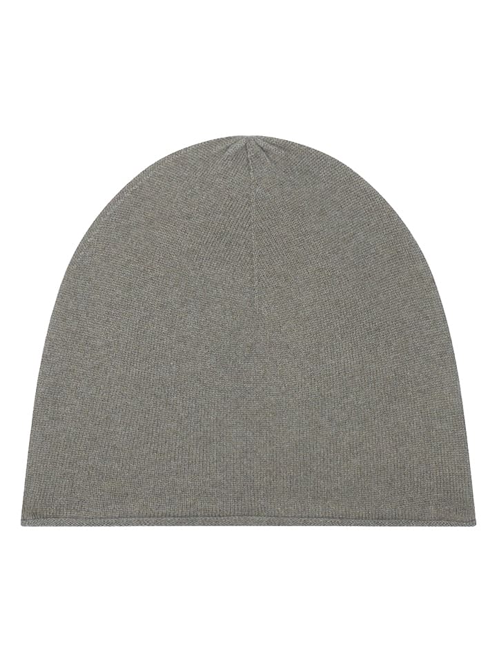 Perfect Cashmere Kaszmirowa czapka "June" w kolorze szarobrązowym rozmiar: onesize