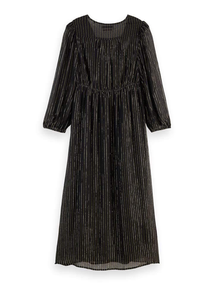 Scotch & Soda Sukienka w kolorze złoto-czarnym rozmiar: 34